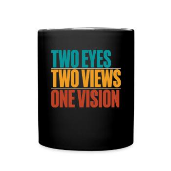 Chameleon Gifts - Tasse einfarbig - Schwarz - Vorne