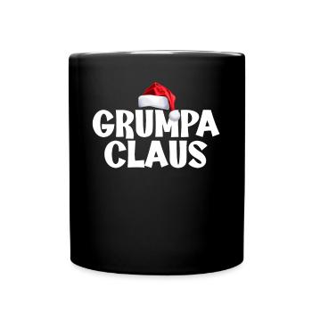 Grumpa Claus Famille Noël Grand-père Grumpa Claus - Mug uni - noir - Devant