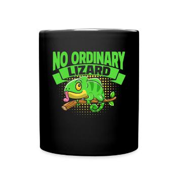 Chameleon Gifts - Tasse einfarbig - Schwarz - Vorne