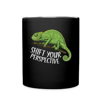 Chameleon Gifts - Full Colour Mug - black - Front