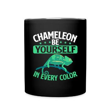 Chameleon Gifts - Full Colour Mug - black - Front