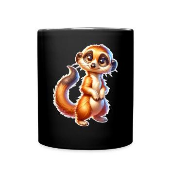 Meerkat - Full Colour Mug - black - Front