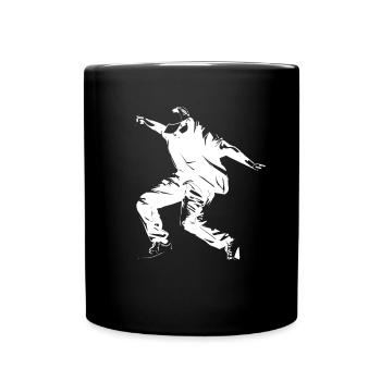 Breakdance Sketch - Full Colour Mug - black - Front
