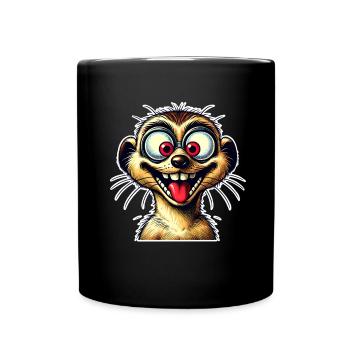 Suricate - Mug uni - noir - Devant