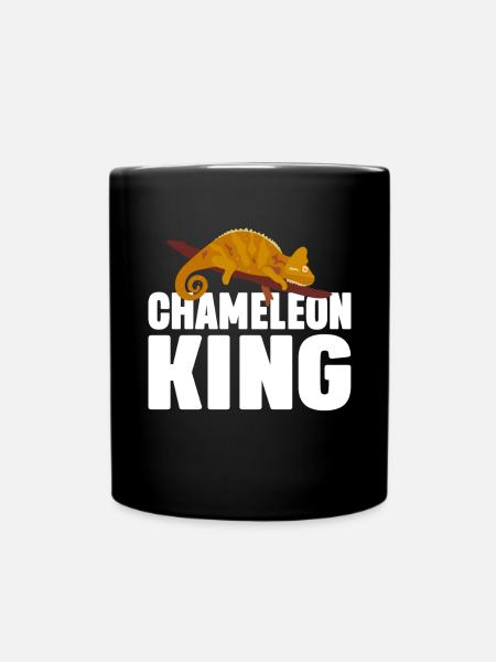 Chameleon Gifts - Tasse einfarbig - Schwarz