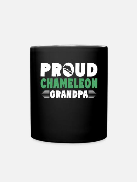 Chameleon Gifts - Tasse einfarbig - Schwarz