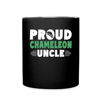 Chameleon Gifts - Tasse einfarbig - Schwarz - Vorne