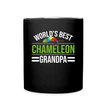 Chameleon Gifts - Tasse einfarbig - Schwarz - Vorne