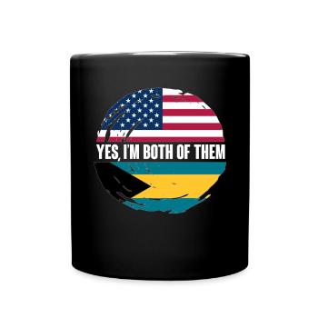 Bahamas Caribbean Island Atlantic Summer Gift - Full Colour Mug - black - Front