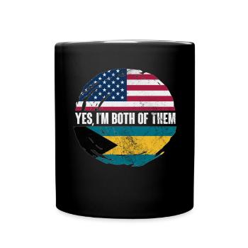 Bahamas - Mug uni - noir - Devant