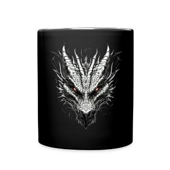 Dragon Mythical Creature Dragon Lover Fire Dragon - Full Colour Mug - black - Front