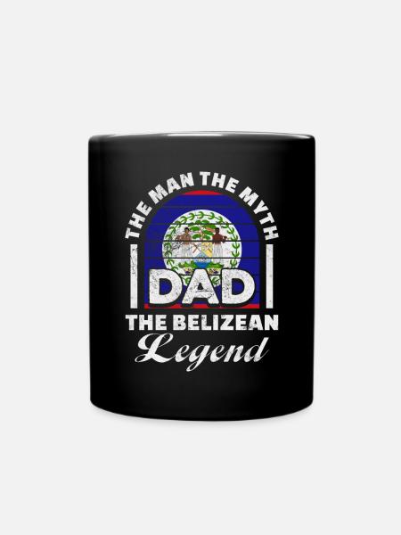 Belize - Tasse einfarbig - Schwarz