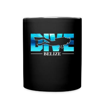 Belize Latino Belizer Belizerin Maya Geschenk - Tasse einfarbig - Schwarz - Vorne