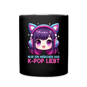 K-Pop Coréen Kpop Culture Kpop Corée du Sud Danse - Mug uni - noir - Devant