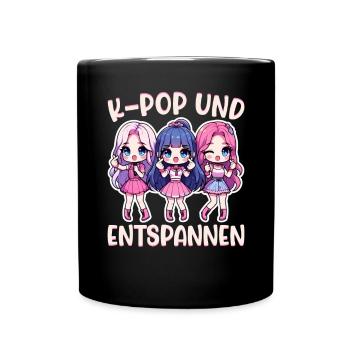 K-Pop Coréen Kpop Culture Kpop Corée du Sud Danse - Mug uni - noir - Devant