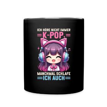 K-Pop Coréen Kpop Culture Kpop Corée du Sud Danse - Mug uni - noir - Devant