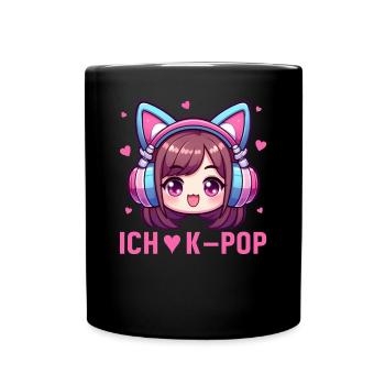 K-Pop Coréen Kpop Culture Kpop Corée du Sud Danse - Mug uni - noir - Devant