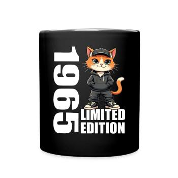 Edition Limitée 1965 Anniversaire 1965 Naissance - Mug uni - noir - Devant