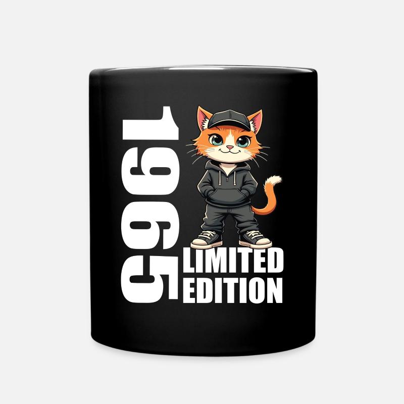 Limited Edition 1965 Geburtstag 1965 Geboren - Tasse einfarbig - Schwarz