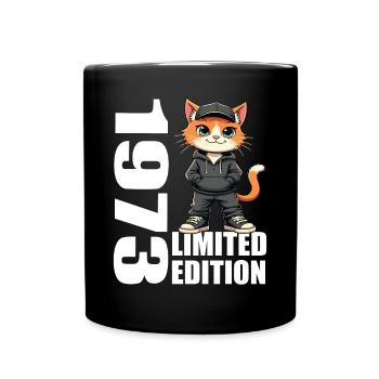 Edition Limitée 1973 Anniversaire Né 1973 - Mug uni - noir - Devant