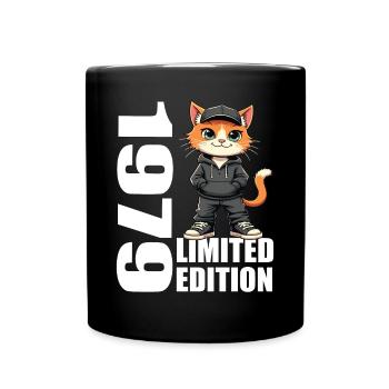Edition Limitée 1979 Anniversaire Né 1979 - Mug uni - noir - Devant