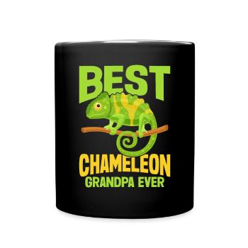 Chameleon Gifts - Tasse einfarbig - Schwarz - Vorne