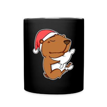Capybara Cadeau Capybara - Mug uni - noir - Devant