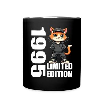 Edition Limitée 1995 Anniversaire Né 1995 - Mug uni - noir - Devant
