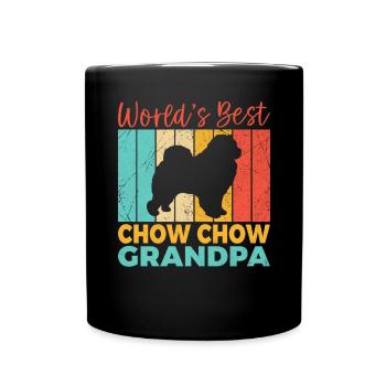 Chow Chow Gifts - Tasse einfarbig - Schwarz - Vorne