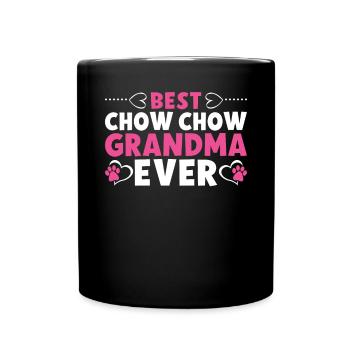 Chow Chow Gifts - Full Colour Mug - black - Front