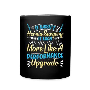 Chirurgie des hernies - Mug uni - noir - Devant
