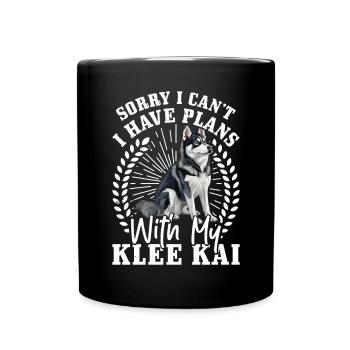Trèfle d’Alaska Kai - Mug uni - noir - Devant