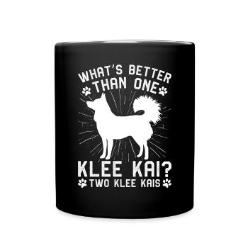 Trèfle d’Alaska Kai - Mug uni - noir - Devant