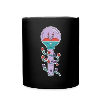 K-Pop Musique pop coréenne Corée du Sud Kpop Lightstick - Mug uni - noir - Devant
