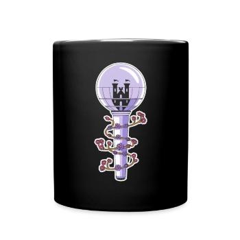 K-Pop Musique pop coréenne Corée du Sud Kpop Lightstick - Mug uni - noir - Devant