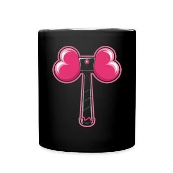K-Pop Musique pop coréenne Corée du Sud Kpop Lightstick - Mug uni - noir - Devant