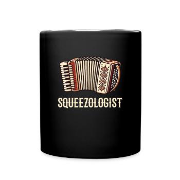 Squeezologist Accordion Player - Tasse einfarbig - Schwarz - Vorne