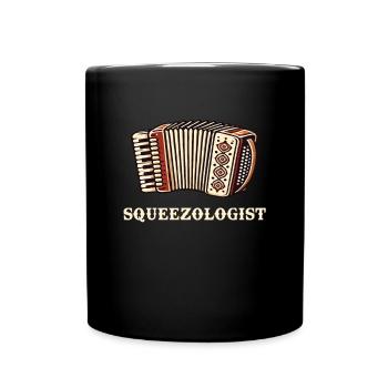 Squeezologist Accordion Player - Tasse einfarbig - Schwarz - Vorne