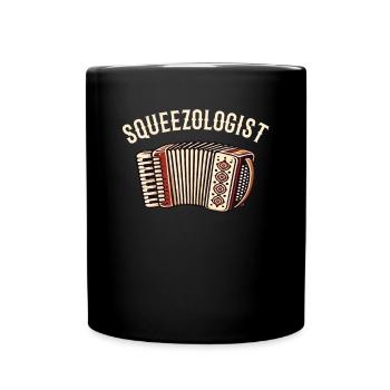 Squeezologist Accordion Player - Tasse einfarbig - Schwarz - Vorne