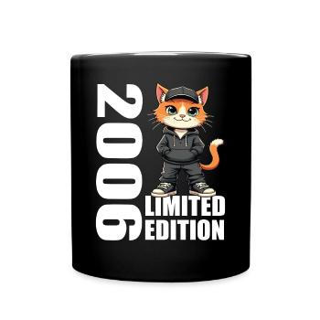 Edition Limitée 2006 Anniversaire 2006 Naissance - Mug uni - noir - Devant