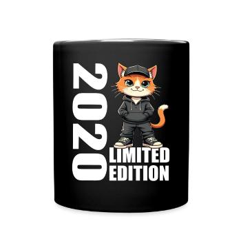 Limited Edition 2020 Geburtstag 2020 Geboren - Tasse einfarbig - Schwarz - Vorne