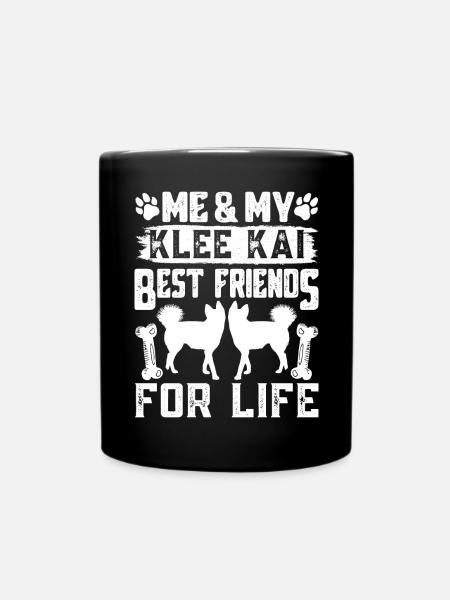 Alaskan Klee Kai - Tasse einfarbig - Schwarz