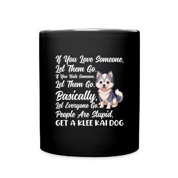 Trèfle d’Alaska Kai - Mug uni - noir - Devant