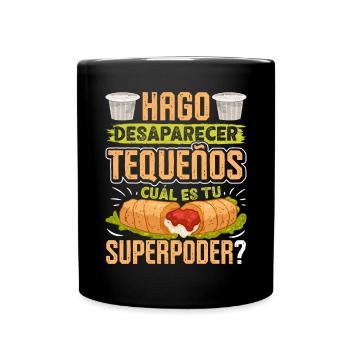 Tequenos Venezuelan - Full Colour Mug - black - Front