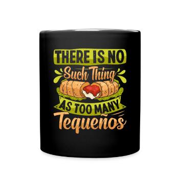 Tequenos Venezuelan - Full Colour Mug - black - Front