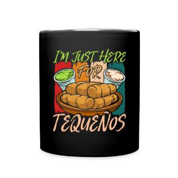 Tequenos Venezuelan - Full Colour Mug - black - Front