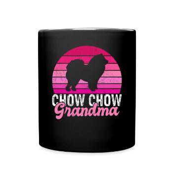 Chow Chow Gifts - Tasse einfarbig - Schwarz - Vorne
