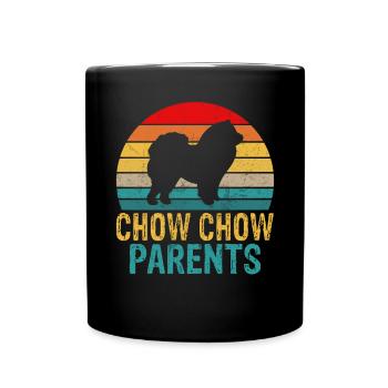 Chow Chow Gifts - Tasse einfarbig - Schwarz - Vorne