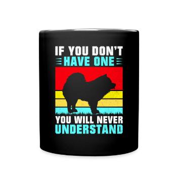 Chow Chow Gifts - Tasse einfarbig - Schwarz - Vorne