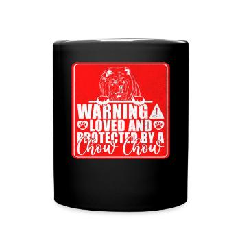 Chow Chow Gifts - Tasse einfarbig - Schwarz - Vorne